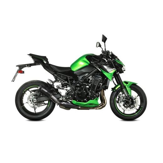 KONCOVKA VÝFUKU MIVV MK3 K.052.LM3B ČERNÁ OCEL - KONCOVKY VÝFUKU - NA MOTORKU