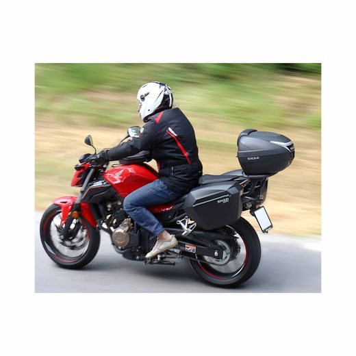 BOČNÍ KUFRY NA MOTORKU SHAD SH23 D0B23200W VZHLED HLINÍKU - BOČNÍ KUFRY - NA MOTORKU