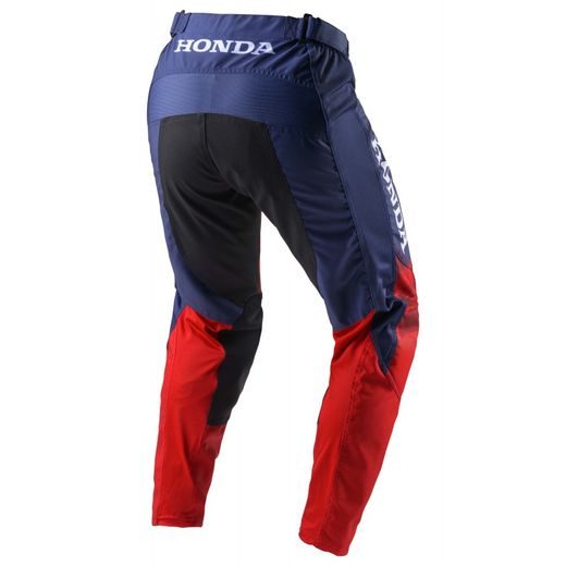 HONDA MX KALHOTY CAPSULE 25 - ČERVENÁ/MODRÁ - MOTOKROSOVÉ KALHOTY - NA MOTORKÁŘE