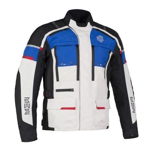 PÁNSKÁ TEXTILNÍ BUNDA MBW MEMPHIS TRICOLOR JACKET - TEXTILNÍ BUNDY - NA MOTORKÁŘE