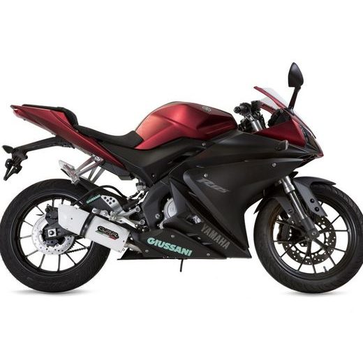 VÝFUK KOMPLETNÍ GPR ALBUS Y.169.ALB LESKLÁ BÍLÁ PRO YAMAHA YZF-R 125 2014-2016 - VÝFUKY - NA MOTORKU