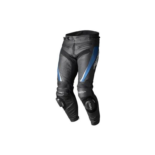 PÁNSKÉ KOŽENÉ KALHOTY RST TRACTECH EVO 5 CE 3464 - ČERNÁ/MODRÁ - KOŽENÉ KALHOTY - NA MOTORKÁŘE