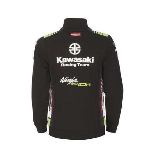 DÁMSKÁ MIKINA KAWASAKI RACING TEAM WSBK 2022 - ČERNÁ - MIKINY - NA MOTORKÁŘE