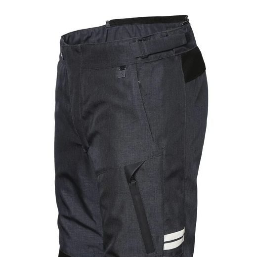 PÁNSKÉ KALHOTY RESCHEN GTX ŠEDÁ/MODRÁ - TEXTILNÍ KALHOTY - NA MOTORKÁŘE