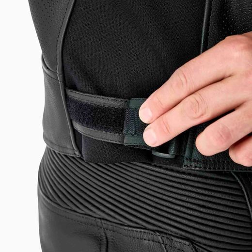 PÁNSKÁ KOŽENÁ BUNDA RST TRACTECH EVO 5 D3O – ČERNÁ - KOŽENÉ BUNDY - NA MOTORKÁŘE