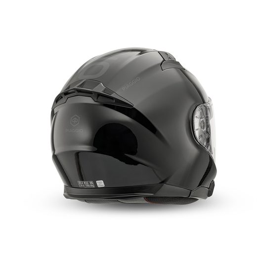 OTEVŘENÁ HELMA PIAGGIO UL02 22.06 - ČERNÁ - OTEVŘENÉ HELMY - NA MOTORKÁŘE