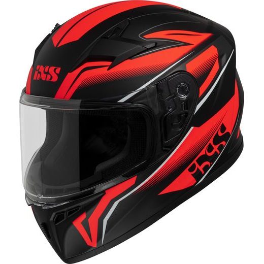 DĚTSKÁ INTEGRÁLNÍ HELMA IXS IXS136 2.0 ČERVENÁ