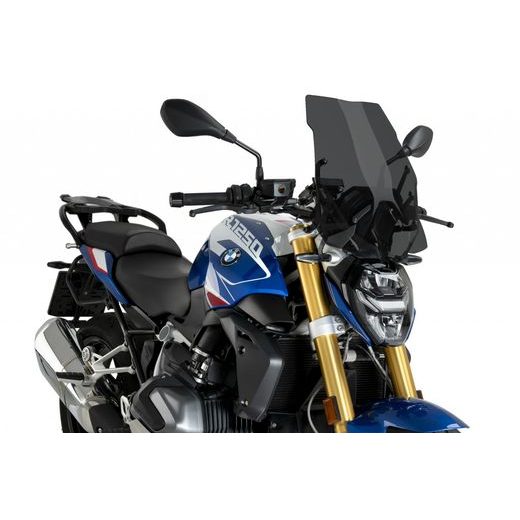 PLEXI ŠTÍT PUIG 22300F TMAVÁ KOUŘOVÁ - PLEXI ŠTÍTY - NA MOTORKU