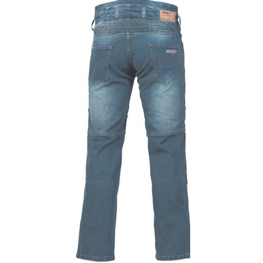 KEVLAROVÉ MOTO JEANSY MBW MARK STANDARD - MODRÉ - KEVLAROVÉ KALHOTY - NA MOTORKÁŘE