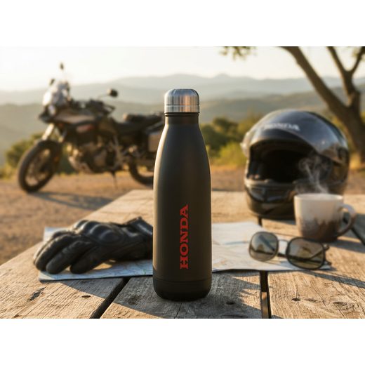 HONDA TERMO LÁHEV PADDOCK - ČERNÁ - DÁRKY PRO FANOUŠKY HONDA - NA MOTORKÁŘE