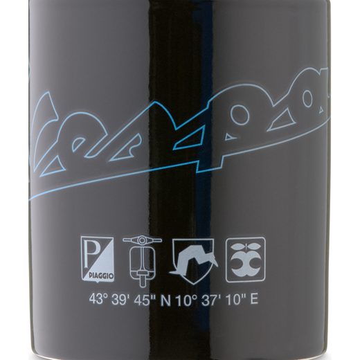 HRNEČEK VESPA - ČERNÁ - DÁRKY PRO FANOUŠKY VESPA - NA MOTORKÁŘE