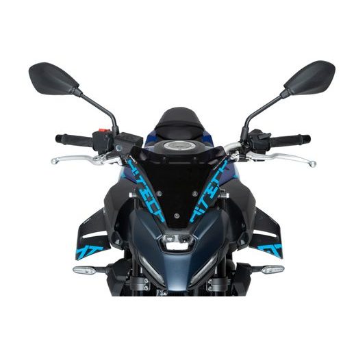SPOILERY PUIG D12 22416S GRAPHICS - PLEXI ŠTÍTY - NA MOTORKU