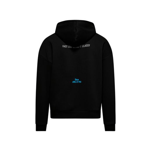 VESPA MIKINA S KAPUCÍ JERSEY - ČERNÁ - MIKINY - NA MOTORKÁŘE