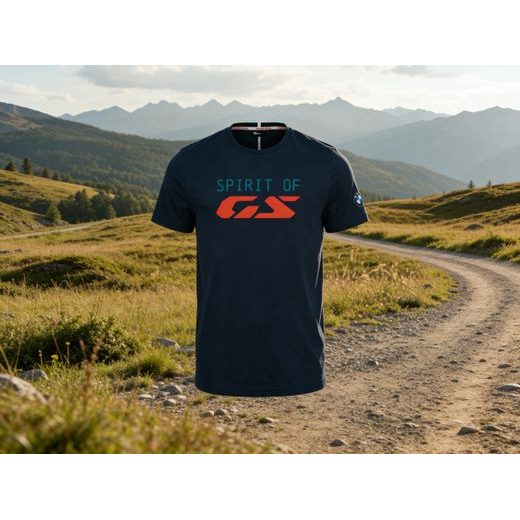 PÁNSKÉ TRIKO BMW SPIRIT OF GS - MODRÉ - TRIČKA - NA MOTORKÁŘE