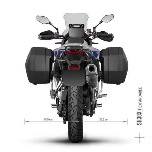 MONTÁŽNÍ SADA 3P SYSTÉM SHAD V0DS95IF - ZAVAZADLA - NA MOTORKU