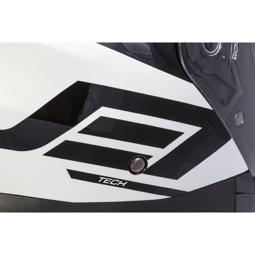 CASSIDA HELMA JET TECH CORSO - BÍLÁ - OTEVŘENÉ HELMY - NA MOTORKÁŘE