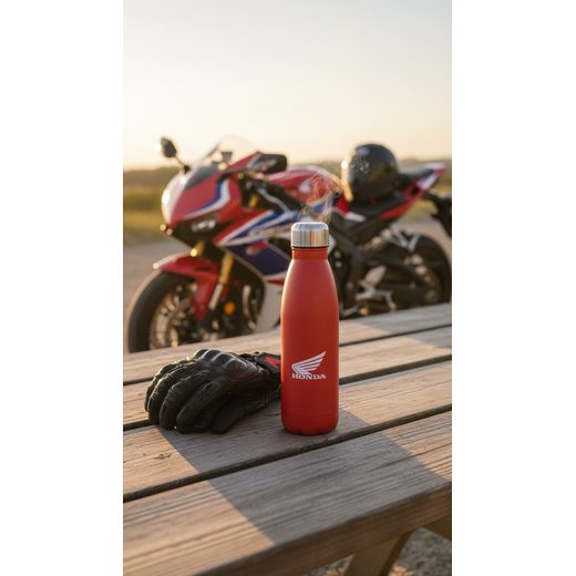 HONDA TERMO LÁHEV RACING - ČERVENÁ - DÁRKY PRO FANOUŠKY HONDA - NA MOTORKÁŘE