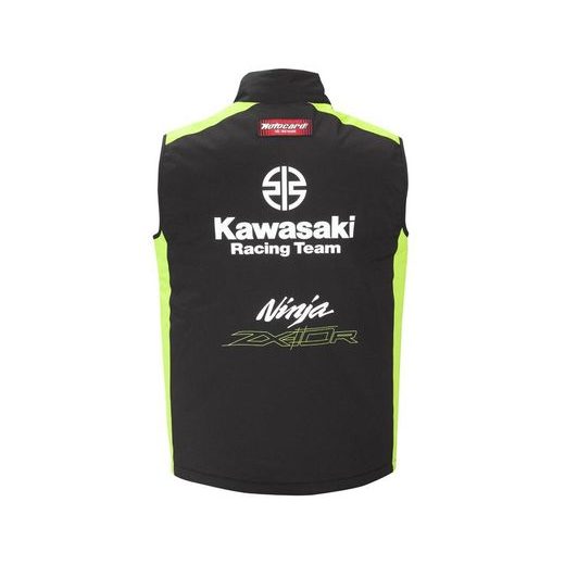 PÁNSKÁ VESTA KAWASAKI RACING TEAM WSBK 2023 - ČERNÁ - BUNDY - NA MOTORKÁŘE