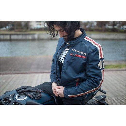 PÁNSKÁ TEXTILNÍ BUNDA HONDA OHIO S CHRÁNIČI - TEXTILNÍ BUNDY - NA MOTORKÁŘE