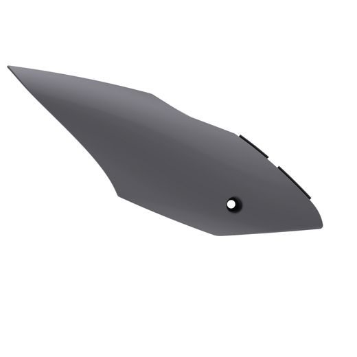 BOČNÍ ČÍSLOVÉ TABULKY POLISPORT 8420300003 RESTYLING (PÁR) NARDO ŠEDÁ - KRYTY - NA MOTORKU