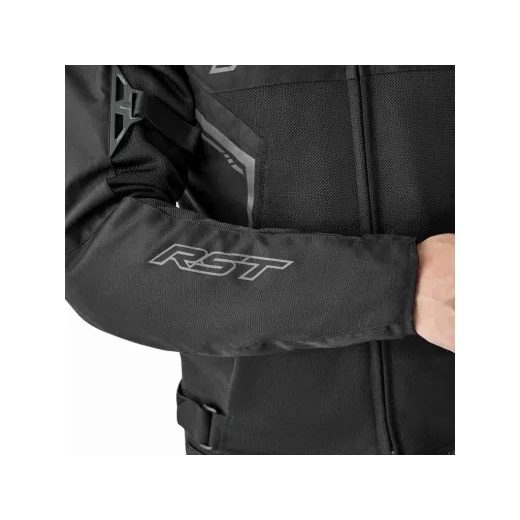 DÁMSKÁ TEXTILNÍ BUNDA - RST 103630 S1 MESH D3O LADIES TEXTILE JACKET - ČERNÁ - TEXTILNÍ BUNDY - NA MOTORKÁŘE