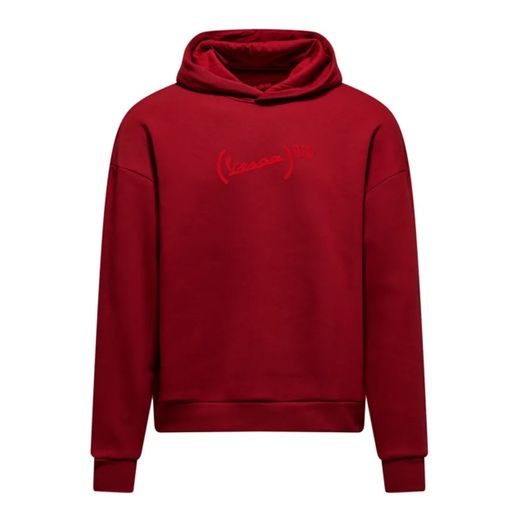 VESPA MIKINA S KAPUCÍ JERSEY - ČERVENÁ - MIKINY - NA MOTORKÁŘE