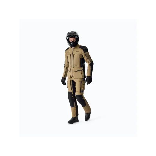 PÁNSKÁ TEXTILNÍ BUNDA - RST 103599 PRO SERIES ADVENTURE D3O TEXTILE JACKET - PÍSKOVÁ - TEXTILNÍ BUNDY - NA MOTORKÁŘE