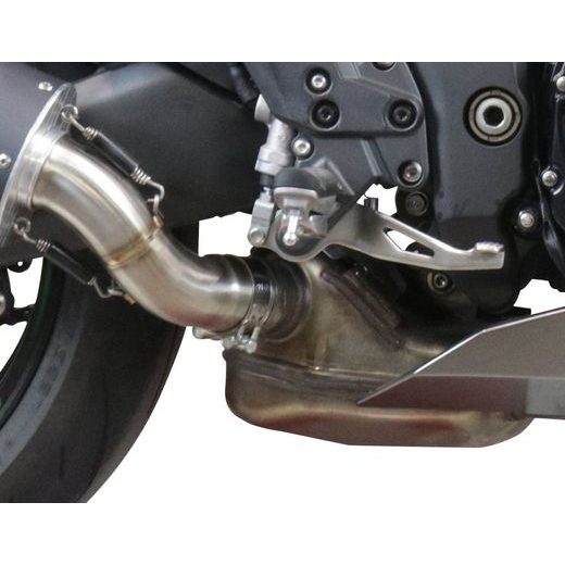 SVOD BEZ KATALYZÁTORU GPR CO.K.183.DEC BROUŠENÁ NEREZOVÁ OCEL - SVODY BEZ KATALYZÁTORU - NA MOTORKU