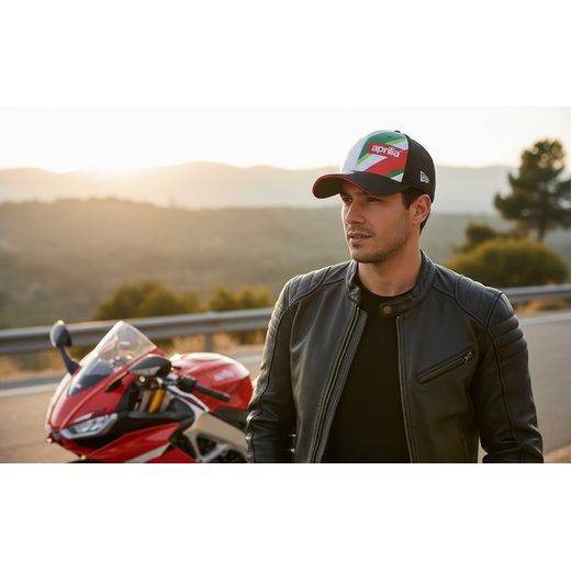 BASEBALLCAP APRILIA FLAWLESS STRIPE 39THIRTY - ČEPICE A KŠILTOVKY - NA MOTORKÁŘE