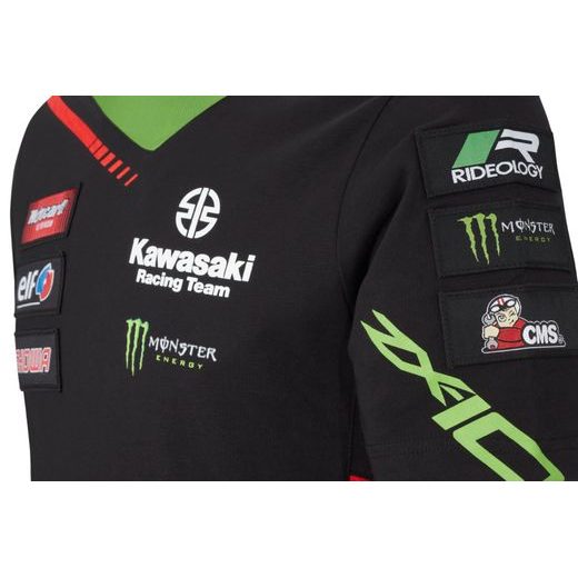 PÁNSKÉ TRIČKO KAWASAKI RACING TEAM WSBK 2021 - TRIČKA - NA MOTORKÁŘE