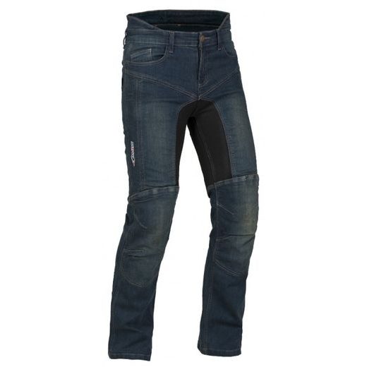 PÁNSKÉ KEVLAROVÉ DŽÍNY MBW DIEGO - MODRÉ - KEVLAROVÉ KALHOTY - NA MOTORKÁŘE