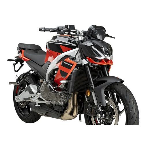 SPOILERY PUIG D12 22692N ČERNÝ - PLEXI ŠTÍTY - NA MOTORKU