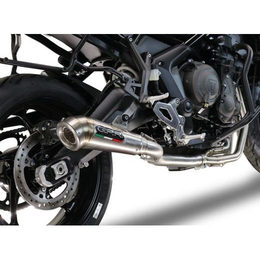 VÝFUK KOMPLETNÍ GPR POWERCONE EVO E5.T.99.RACEDB.PCEV BROUŠENÁ NEREZOVÁ OCEL ZAHRNUJE ODNÍMATELNÝ DB KILLER - VÝFUKY - NA MOTORKU