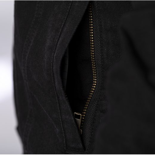 DÁMSKÁ BUNDA S KEVLAREM RST X KEVLAR® SHERPA DENIM CE / 3097 - ČERNÁ - TEXTILNÍ BUNDY - NA MOTORKÁŘE