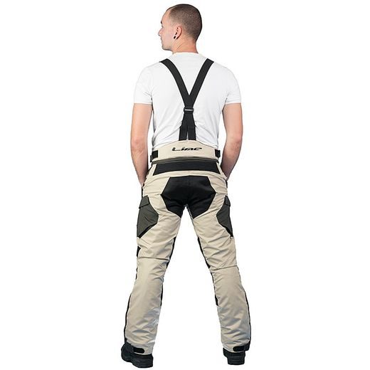 PÁNSKÉ TEXTILNÍ KALHOTY NA MOTOCYKL MBW GT ADVENTURE PANTS - BÉŽOVÉ - TEXTILNÍ KALHOTY - NA MOTORKÁŘE