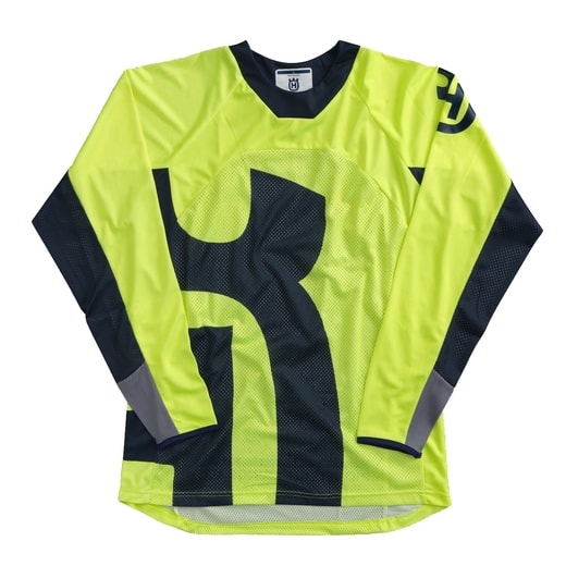 TRIČKO HUSQVARNA RAILED SHIRT YELLOW