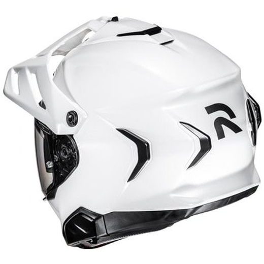 HJC PŘILBA RPHA 60 SOLID PEARL WHITE - ENDURO HELMY - NA MOTORKÁŘE