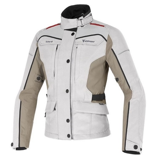 DÁMSKÁ TEXTILNÍ BUNDA DAINESE ZIMA LADY GORE-TEX - BÉŽOVÁ