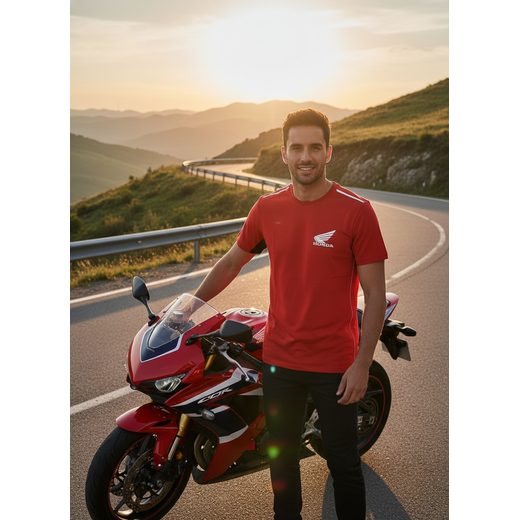 RACE T-SHIRT S - DÁRKY PRO FANOUŠKY HONDA - NA MOTORKÁŘE