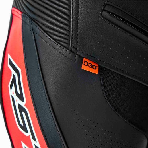 KOŽENÉ KALHOTY RST 103636 TRACTECH EVO D3O - ČERVENÉ - KOŽENÉ KALHOTY - NA MOTORKÁŘE
