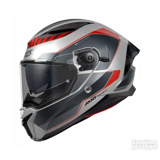 INTEGRÁLNÍ HELMA AXXIS PANTHER SV GALE A5 MATT - SE SLUNEČNÍ CLONOU - NA MOTORKÁŘE