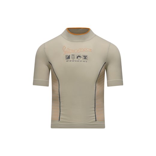 VESPA BEZEŠVÉ TRIČKO - BÉŽOVÁ - TRIČKA - NA MOTORKÁŘE