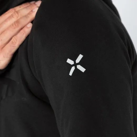 MOTO MIKINA IXS RAPID 1.0 AIRBAG READY – ČERNÁ S ARAMIDOVÝM VYZTUŽENÍM - MIKINY - NA MOTORKÁŘE