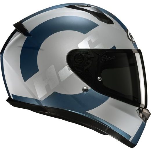 HJC PŘILBA C10 TEZ MC2SF - BEZ SLUNEČNÍ CLONY - NA MOTORKÁŘE