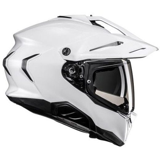 HJC PŘILBA RPHA 60 SOLID PEARL WHITE - ENDURO HELMY - NA MOTORKÁŘE