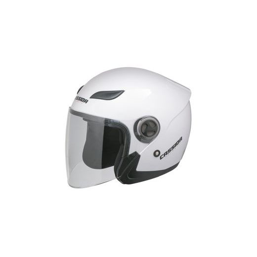 CASSIDA HELMA REFLEX - BÍLÁ - OTEVŘENÉ HELMY - NA MOTORKÁŘE