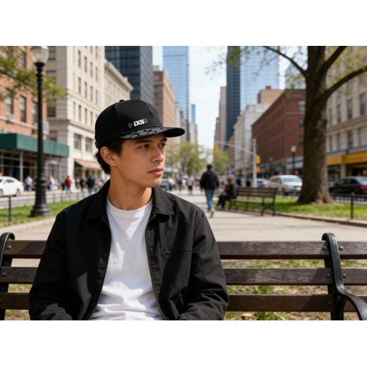 KŠILTOVKA IXS PASSION ČERNÁ - ČEPICE A KŠILTOVKY - NA MOTORKÁŘE