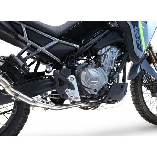 VÝFUKOVÝ SYSTÉM BEZ KATALYZÁTORU GPR CF.18.DEC BROUŠENÁ NEREZOVÁ OCEL - SVODY BEZ KATALYZÁTORU - NA MOTORKU