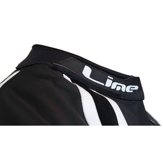 KOŽENÁ SPORTOVNÍ BUNDA MBW THORN ČERNOBÍLÁ PÁNSKÁ - KOŽENÉ BUNDY - NA MOTORKÁŘE