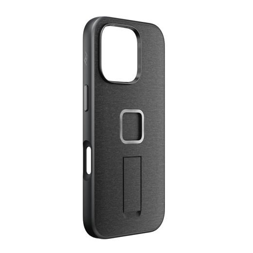 PEAK DESIGN POUZDRO EVERYDAY CASE S POUTKEM, IPHONE - CHARCOAL (TMAVĚ ŠEDÁ) - KRYTY NA TELEFON - NA MOTORKU